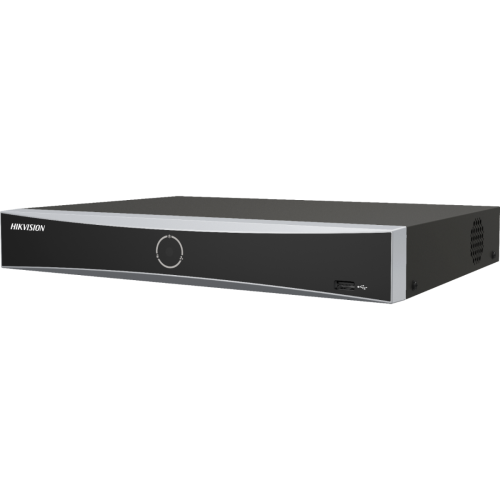 A doua imagine aNVR AcuSense 8 canale 12MP,  8 porturi PoE, Alarma - HIKVISION DS-7608NXI-K2-8P