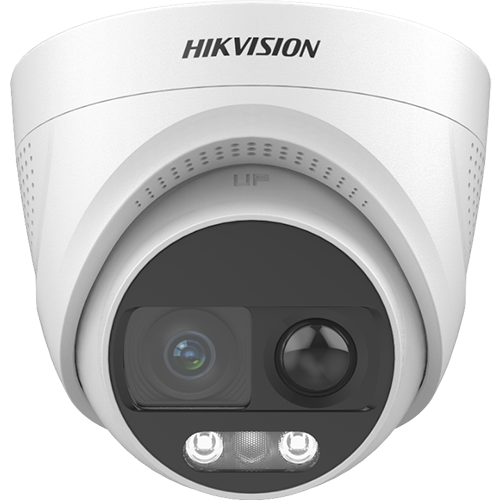 A doua imagine aCamera Analog 4K cu PIR 11 m, ColorVu lentila 2.8mm, WL 20 m, Alarma Audio + Stroboscop - HIKVISION DS-2CE72UF3T-PIRXO-2.8mm