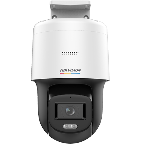 A doua imagine aColorVu - Camera miniPT, IP, 4MP, lentila 4.0mm, WL 30m, Audio, PoE, IP66  - HIKVISION DS-2DE2C400SCG-E(F1)