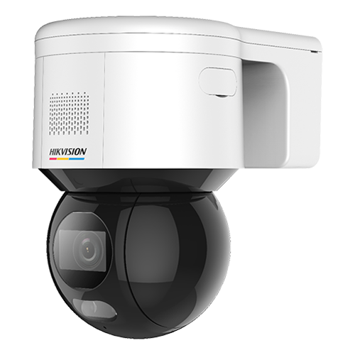 A doua imagine aCamera ColorVu, IP, PT, 4 MP, lentila 4mm, WL 30m, Audio, Alarma, PoE, IP66 - HIKVISION DS-2DE3A400BW-DE(F1)(T5)