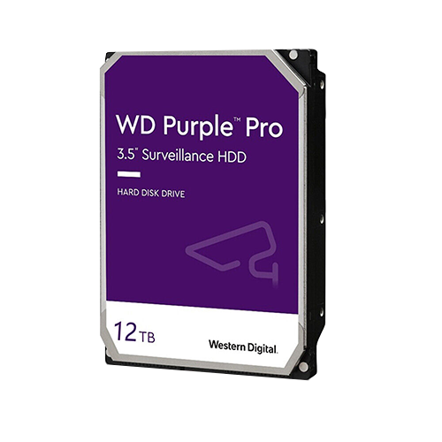 A doua imagine aHard disk 12TB - Western Digital PURPLE PRO Surveillance WD121PURA