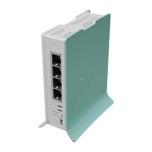 A doua imagine ahAP ax lite, RouterOS licenta 4, 4 x Gigabit, NAND, 2.4GHz, USB type C - MikroTik L41G-2axD