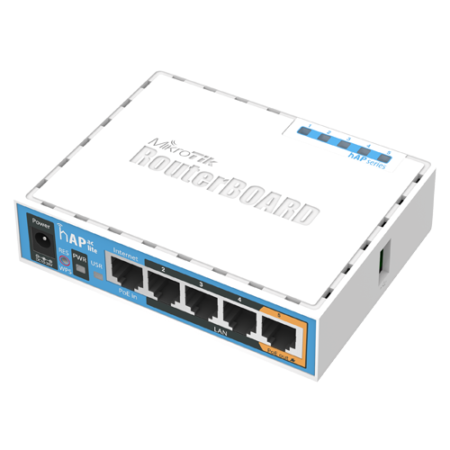 hAP ac, 5 x 100M, 802.11b/g/n 2.4Ghz, 802.11a/n/ac 5GHz, PoE - MikroTik RB952Ui-5ac2nD