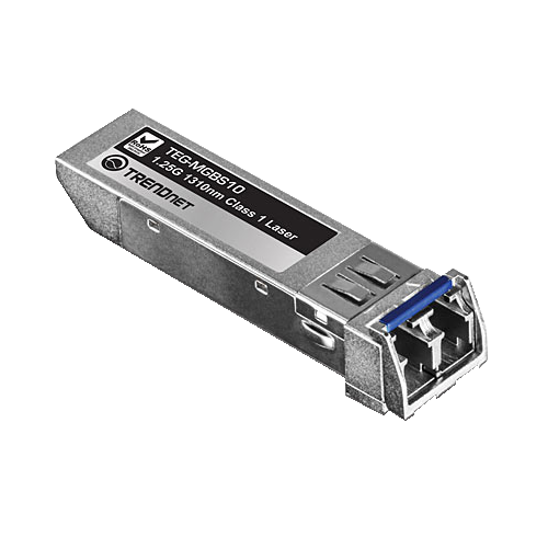 A doua imagine aModul SFP Mini-GBIC Single-Mode Duplex LC, 1.25G, 1310nm, 10Km - TRENDnet TEG-MGBS10