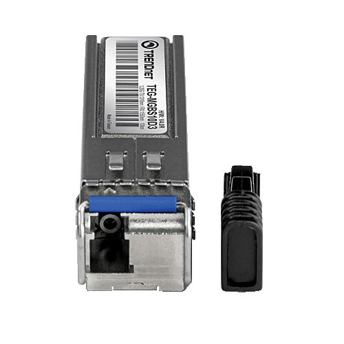 A doua imagine aModul SFP Dual Wavelength Single-Mode Simplex LC, 1.25G, TX:1310nm/RX:1550nm, 10Km - TRENDnet TEG-MGBS10D3